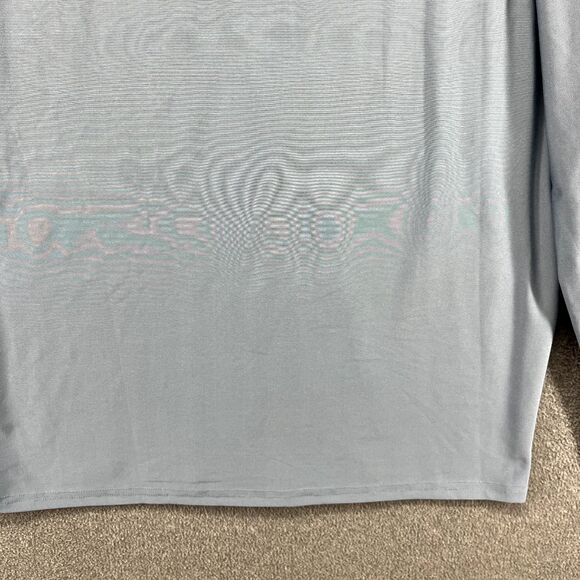 O'Neill 50+ Ultra Violet protection Shirt Mens Large Blue Long Sleeve Crew Neck - Picture 16 of 16